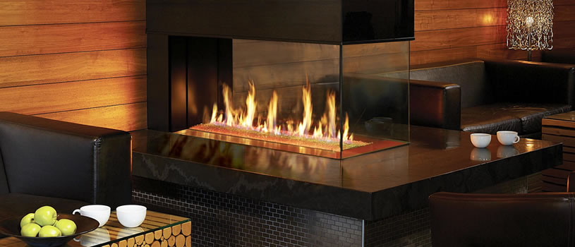 Las chimeneas de gas natural no tienen chispas o acumulaciones de creosota.