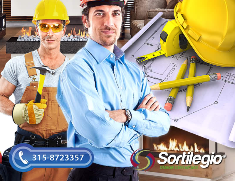 Fábrica, Instalación y Venta de Chimeneas a Gas en Bogotá, Colombia. Sortilegio Design Center SAS.