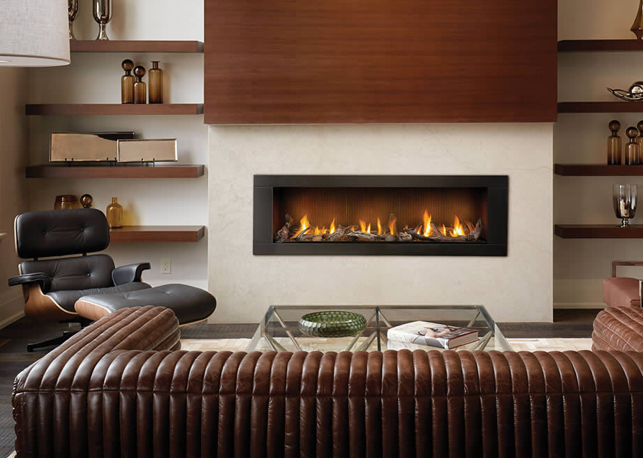 Chimenea a gas de ventilación directa o direct-vent. Bogotá, Colombia