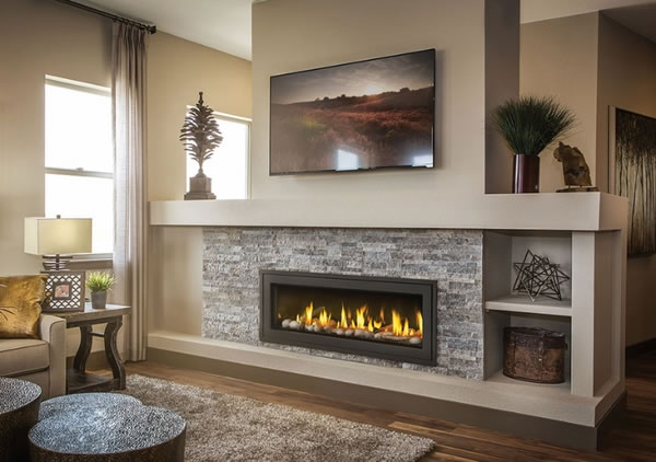 Chimeneas a gas de Colombia modernas, ecológicas y eléctricas en Bogotá, Colombia. Sortilegio Design Center SAS.