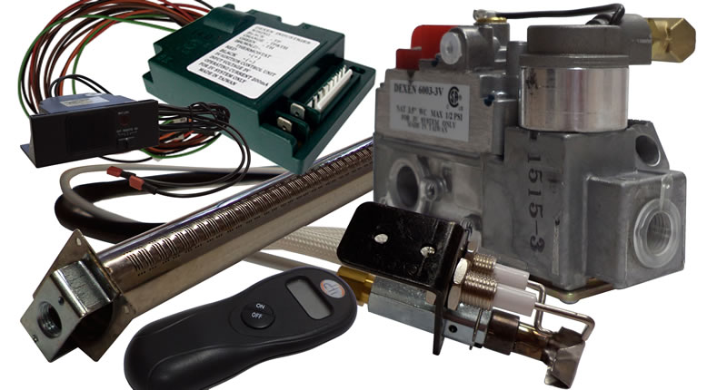 Válvulas para Chimeneas a Gas no ventiladas o vent free on off importadas de Estados Unidos Dexen Industries en Bogotá, Colombia. Sortilegio Design Center SAS.