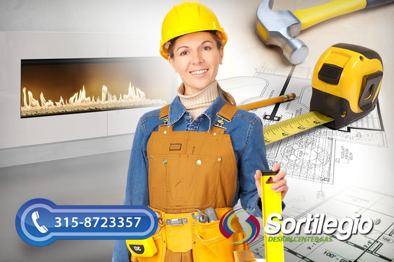 Diseño, Instalación y Mantenimiento de Chimeneas a Gas en Bogotá, Colombia. Sortilegio Design Center SAS.