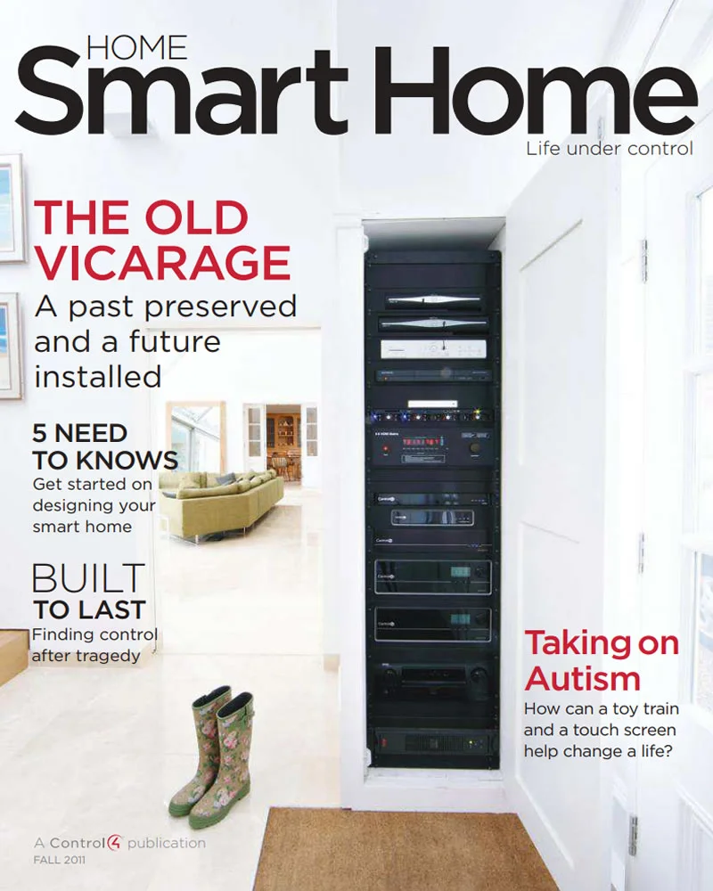 Revista de automatización de casas y domótica Home Smart Home de Control4 en Bogotá, Colombia. Sortilegio Design Center SAS. Edición Otoño 2011