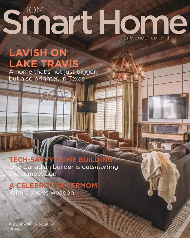 Revista de automatización de casas y domótica Home Smart Home de Control4 en Bogotá, Colombia. Sortilegio Design Center SAS. Edición Otoño 2017