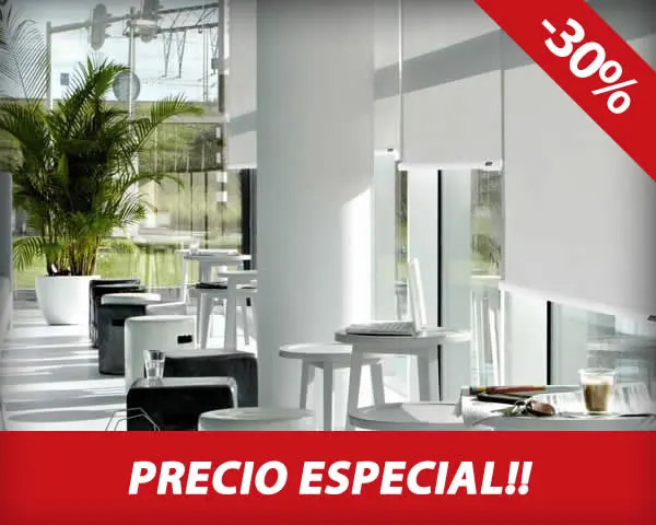 Promociones y ofertas en Cortinas Enrrollables Quantum de Hunter Douglas en Bogotá, Colombia. Sortilegio Design Center SAS.