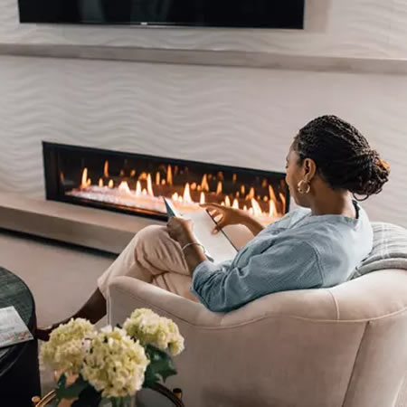 Termostatos y controles remoto para Chimeneas a Gas Natural en Bogotá, Colombia. Sortilegio Design Center SAS.